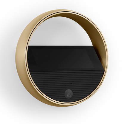 Beoremote Halo in Brass Tone for wall mounting