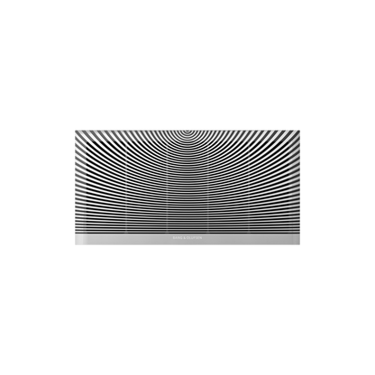 Bang & Olufsen Palatial in-wall speaker in Natural Aluminium