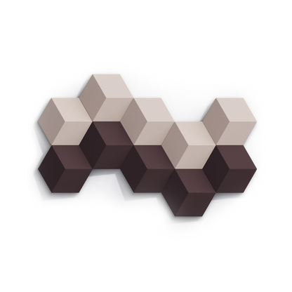 Beosound Shape modular wall speaker in the Upsilon configuration