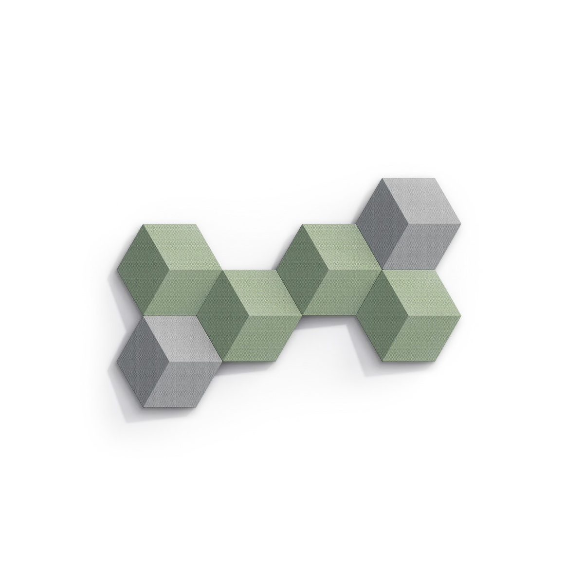 Beosound Shape modular wall speaker in the Zeta configuration