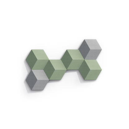 Beosound Shape modular wall speaker in the Zeta configuration