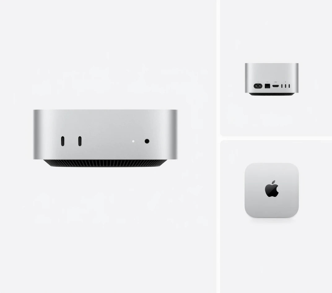 Apple 2024 Mac mini (Apple M4 chip with 10-core cpu and 10-core gpu, 16GB Unified Memory, 512GB) - Silver - MU9E3