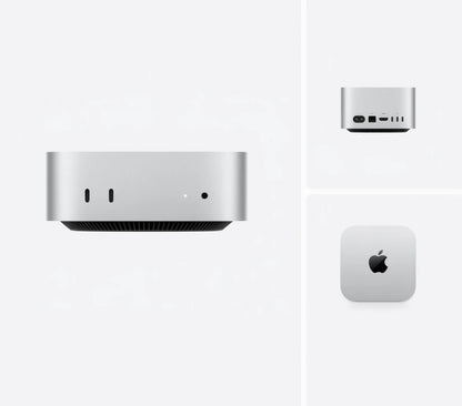 Apple 2024 Mac mini (Apple M4 chip with 10-core cpu and 10-core gpu, 16GB Unified Memory, 512GB) - Silver - MU9E3